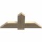 Ekena Millwork Eugene Rough Sawn Timber Gable Bracket, Douglas Fir, 36"W x 16"H x 2"D x 6"F, 11/12 Pitch GBW036X16X0206EUG00RDF - alternate 2